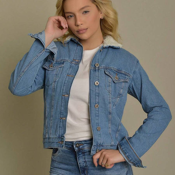 Jaqueta Feminina Jeans Mirela