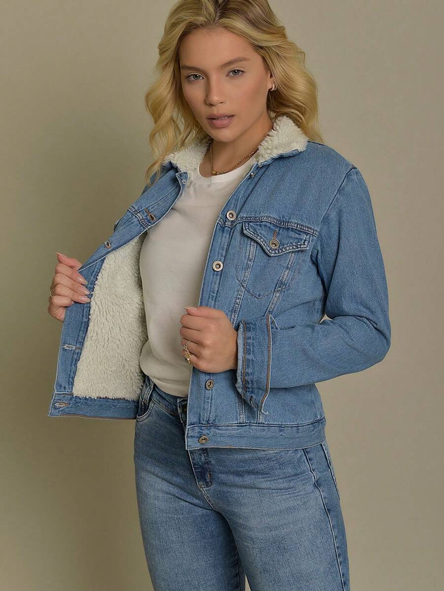 Jaqueta Feminina Jeans Mirela