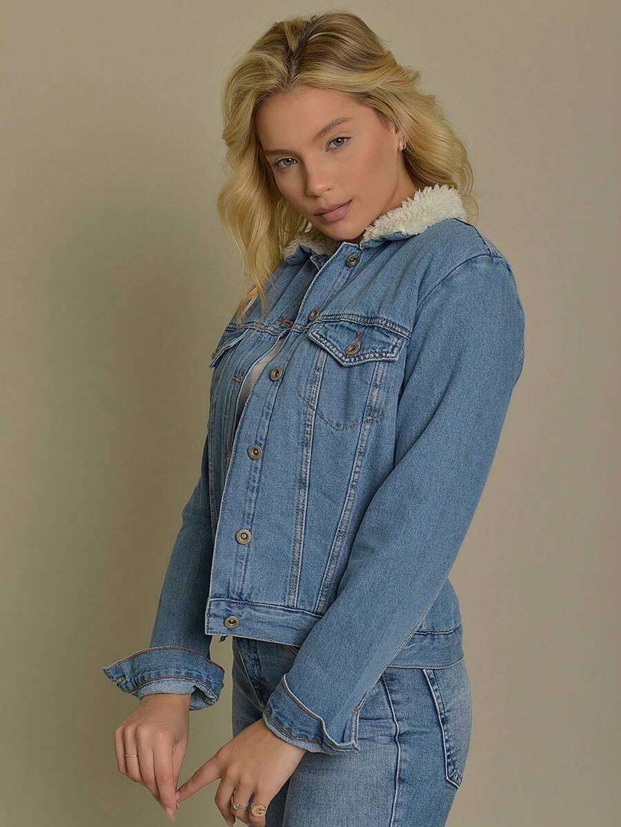 Jaqueta Feminina Jeans Mirela