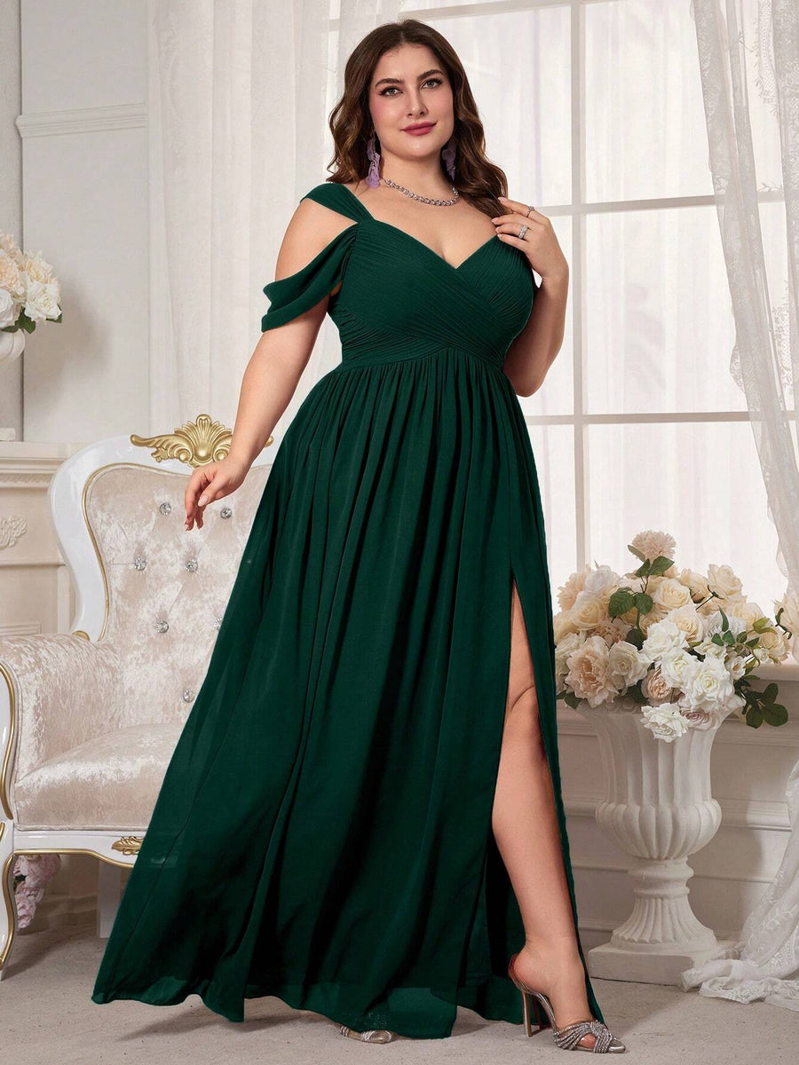 Vestido Longo Plus Size Festa Bruna