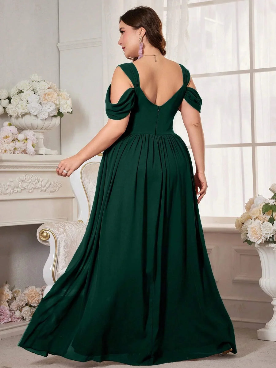 Vestido Longo Plus Size Festa Bruna