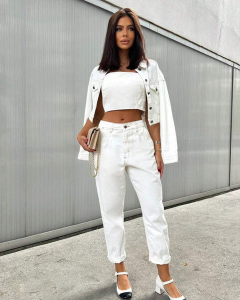 Jaqueta Feminina Jeans Camila