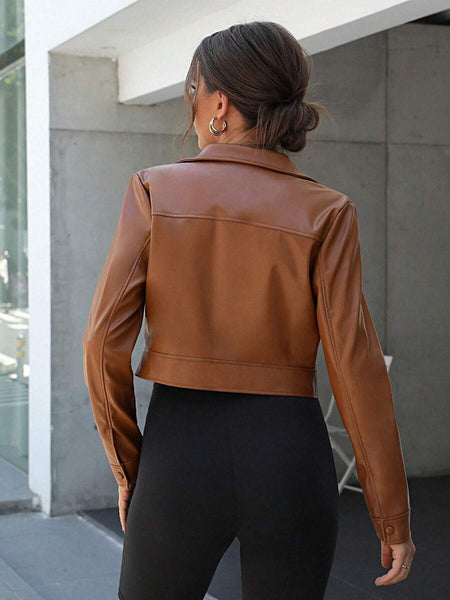 Jaqueta Couro Feminina Lavínia