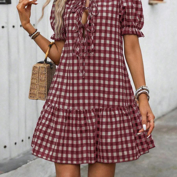 Vestido Curto Feminino Ludimila