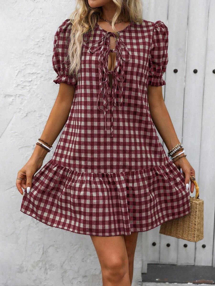 Vestido Curto Feminino Ludimila