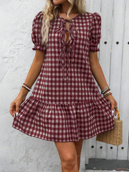 Vestido Curto Feminino Ludimila