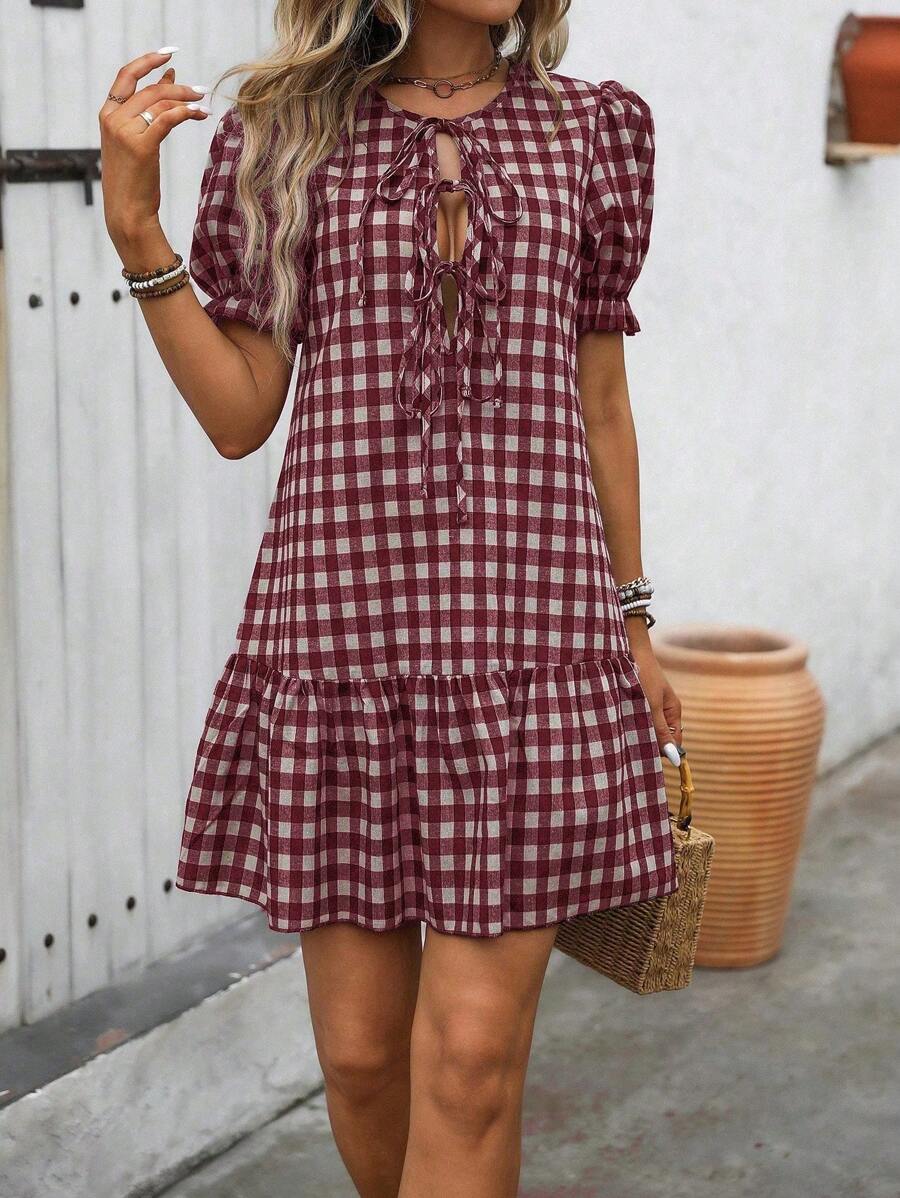 Vestido Curto Feminino Ludimila