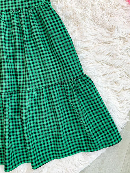 Saia Xadrez Midi Tainara