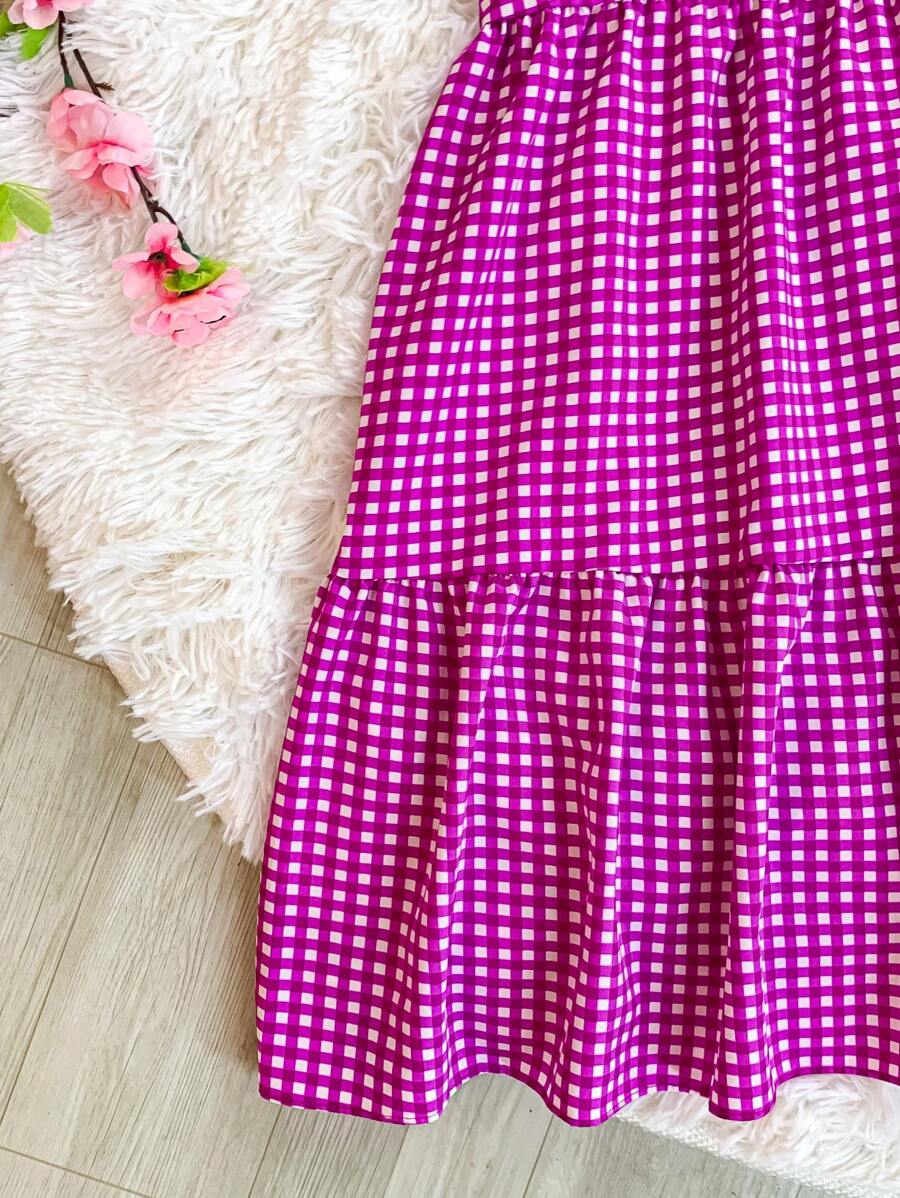 Saia Xadrez Midi Tainara