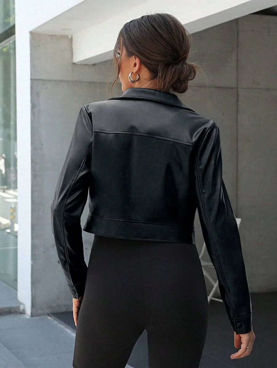 Jaqueta Couro Feminina Lavínia