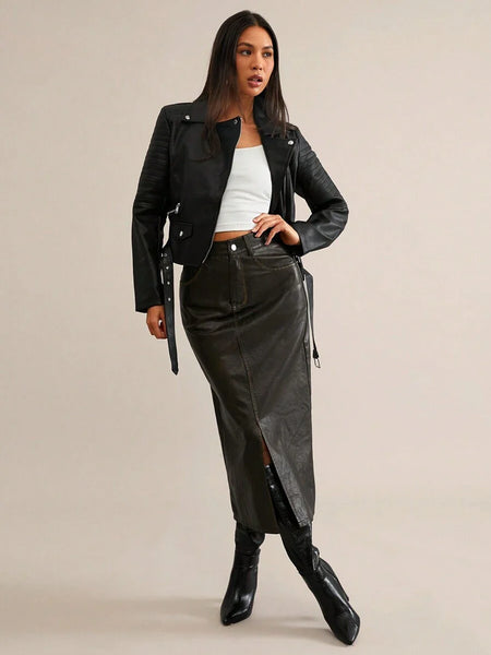 Jaqueta Couro Feminina Rebeca