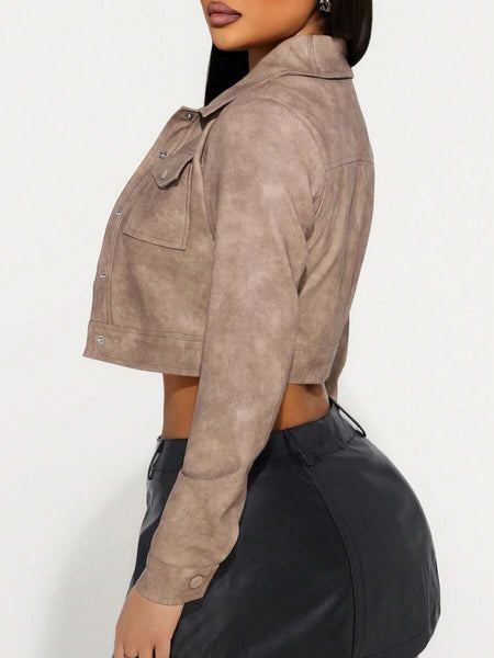 Jaqueta Couro Feminina Lavínia