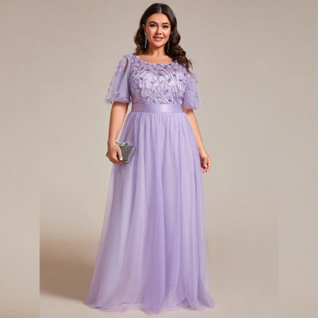 Vestido de Festa Plus Size Ravena