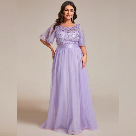 Vestido de Festa Plus Size Ravena