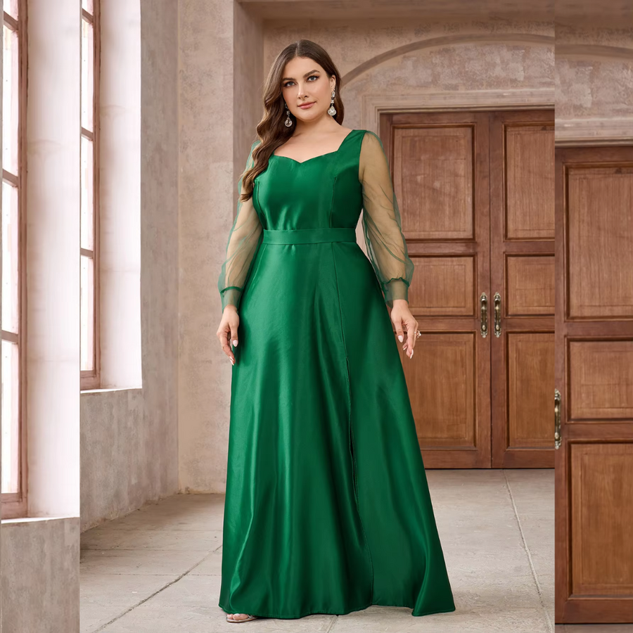 Vestido Longo Plus Size Festa Benedetta