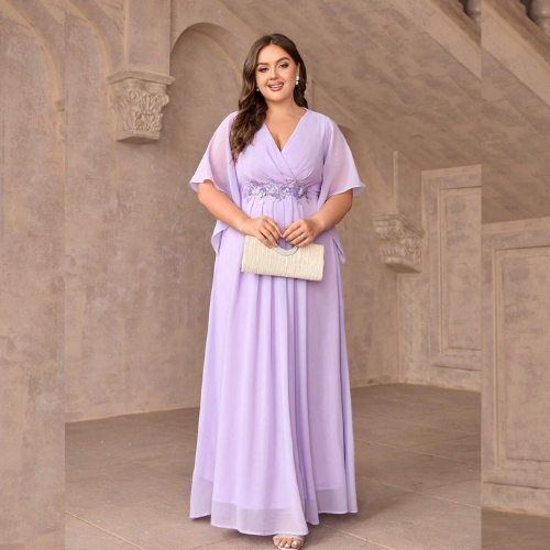 Vestido de Festa Plus Size Leona