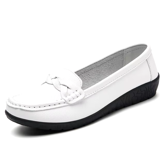 Mocassim Feminino Couro Eugénie