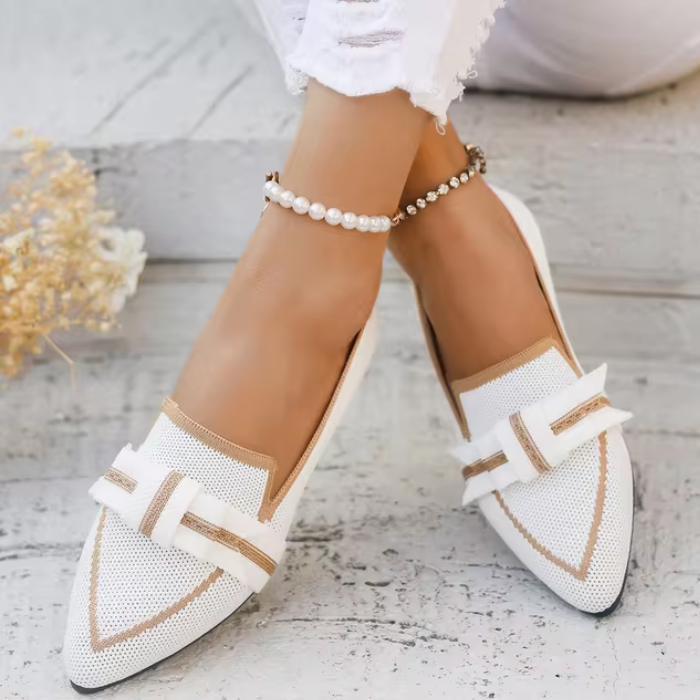 Sapatilha Bico Fino Confortavel Charlotte