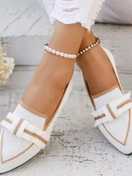 Sapatilha Bico Fino Confortavel Charlotte