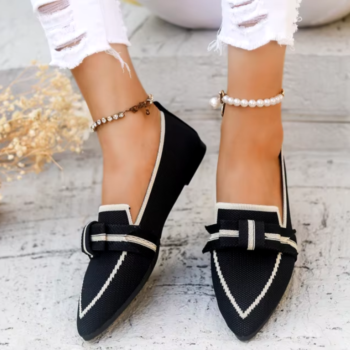 Sapatilha Bico Fino Confortavel Charlotte