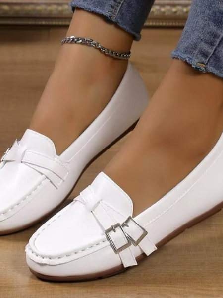 Mocassim Feminino Couro Faustine