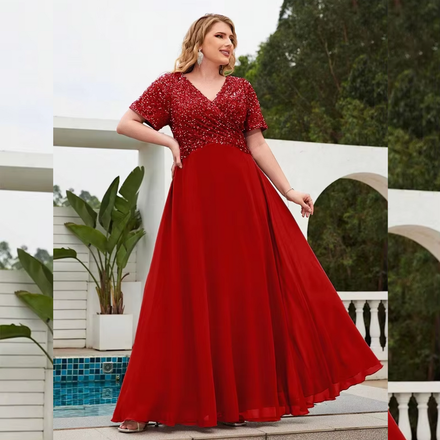 Vestido Festa Plus Size Monica