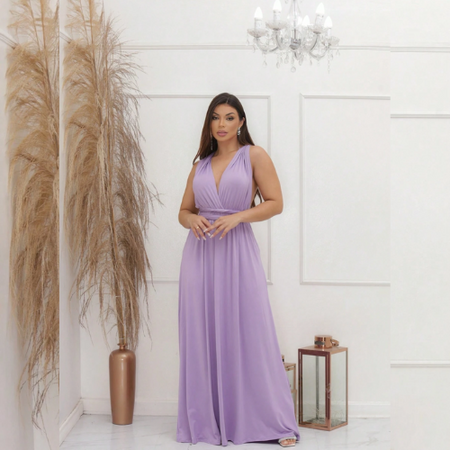 Vestido Longo De Festa Laura