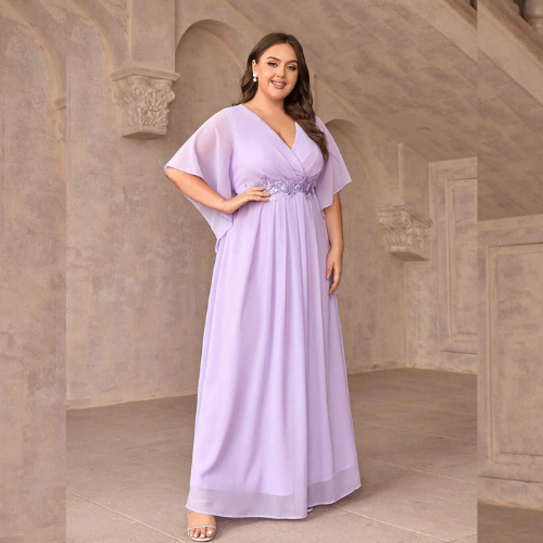 Vestido de Festa Plus Size Leona