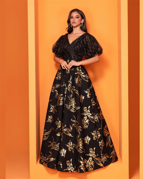 Vestido Longo de Festa Patrizia