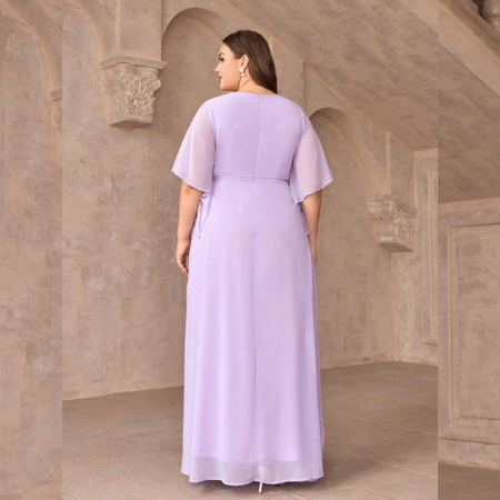 Vestido de Festa Plus Size Leona