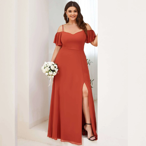 Vestido Longo Plus Size Layla