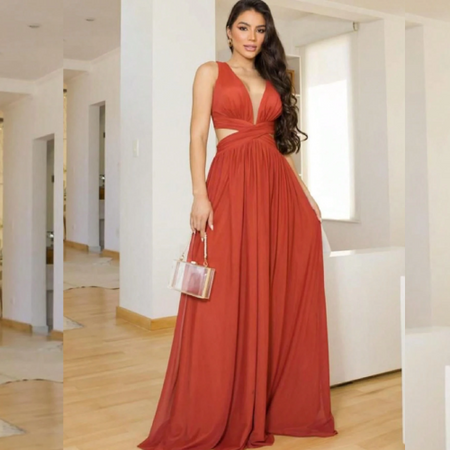 Vestido Longo de Festa Erica