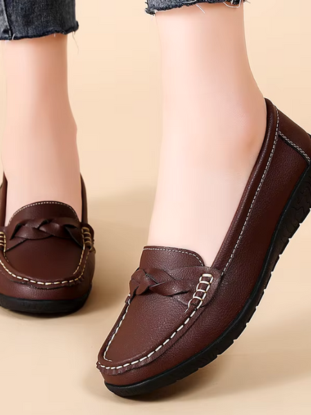 Mocassim Feminino Couro Eugénie