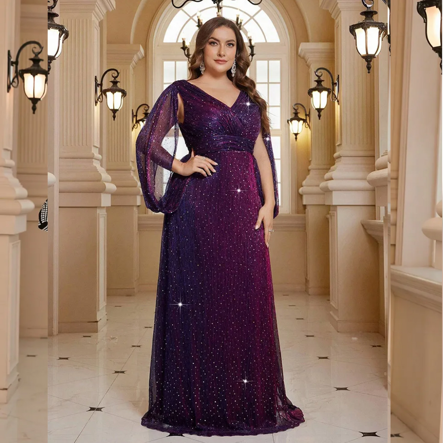 Vestido Longo Plus Size Carlotta