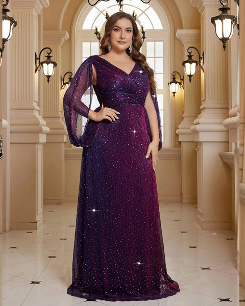 Vestido Longo Plus Size Carlotta