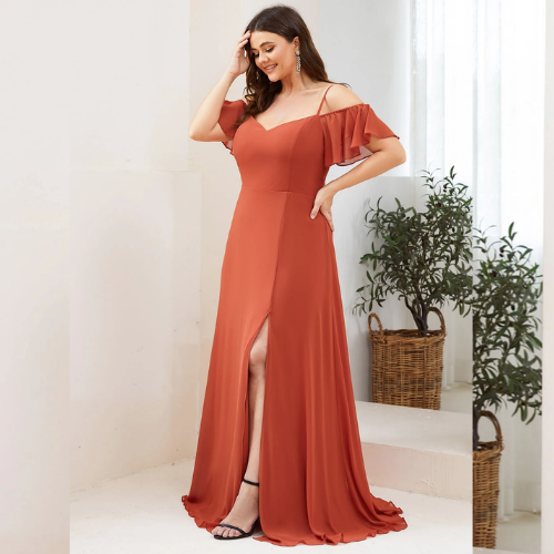 Vestido Longo Plus Size Layla