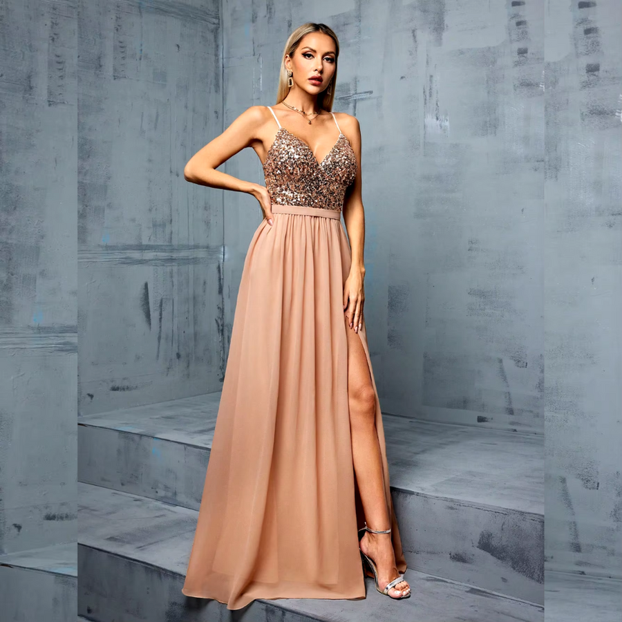 Vestido Longo de Festa Aurora