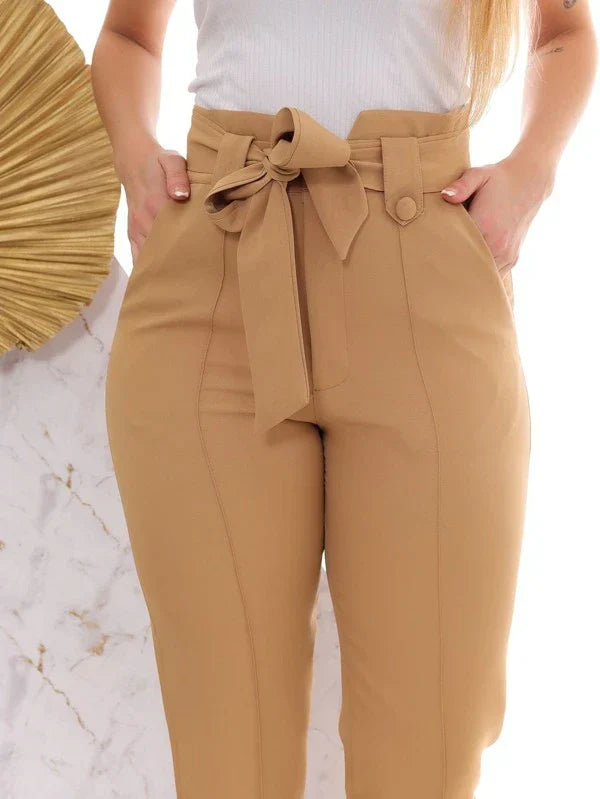 calça cintura alta, calça social feminina cintura alta, calça de alfaiataria feminina cintura alta