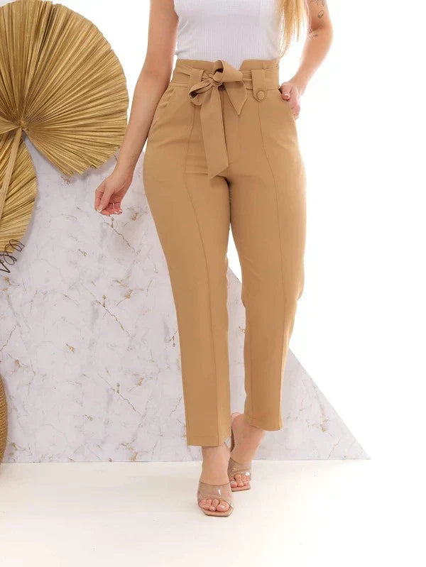 calça cintura alta, calça social feminina cintura alta, calça de alfaiataria feminina cintura alta