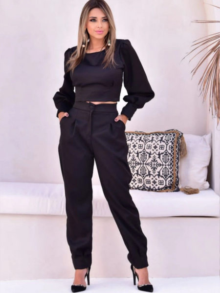 Conjunto Blusa e Calça Sofia