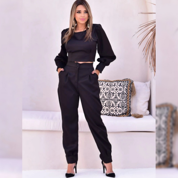 Conjunto Blusa e Calça Sofia