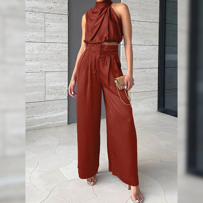 Conjunto Blusa e Calça Sandra