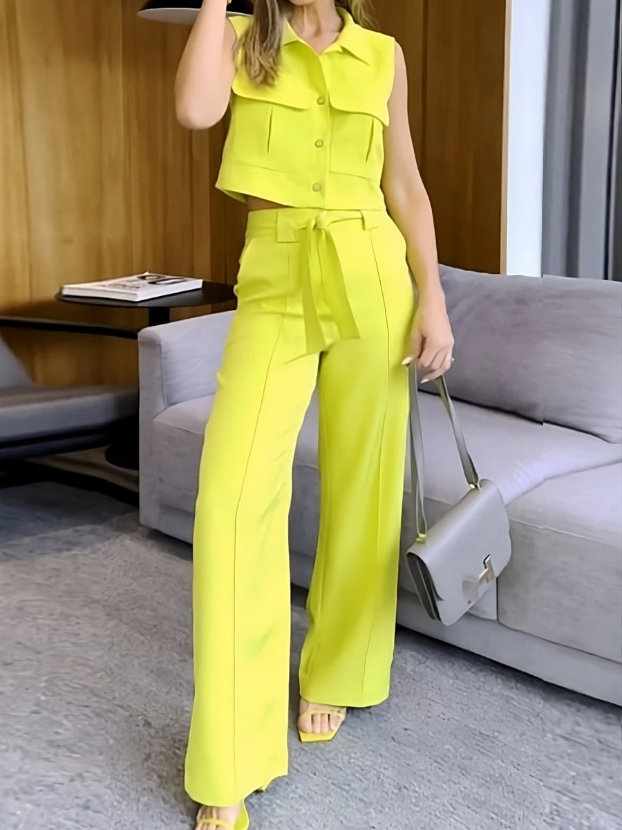 Conjunto Blusa e Calça Silvia