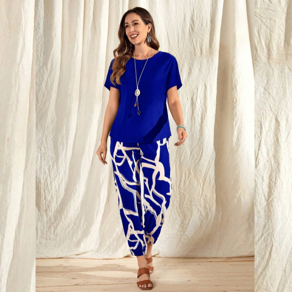 Conjunto Feminino Estampado Thaís