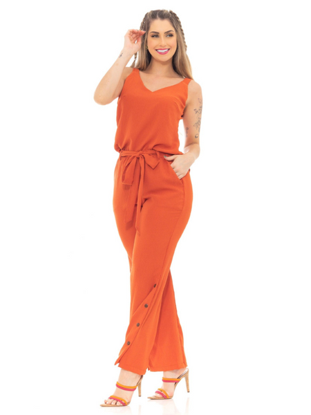 Conjunto Calça e Blusa Feminino Tatiane