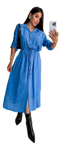Vestido Manga Longa Natalia
