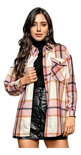 Camisa Feminina Xadrez Talita