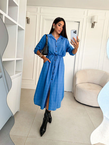 Vestido Manga Longa Natalia