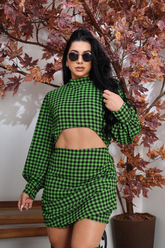 Macaquinho Xadrez Ana