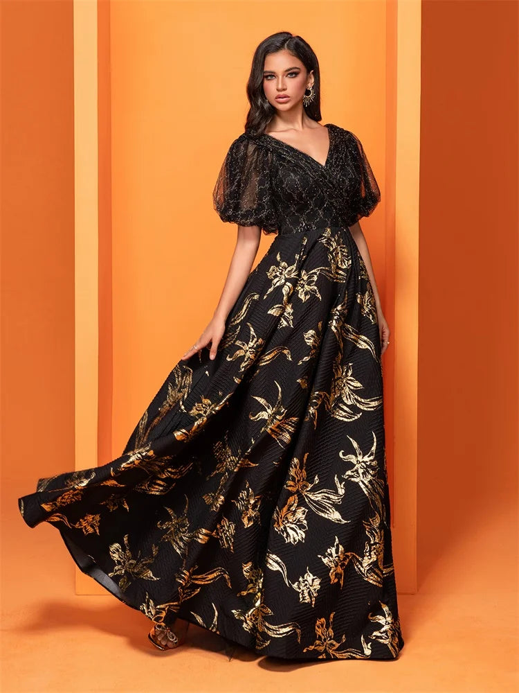 Vestido Longo de Festa Patrizia